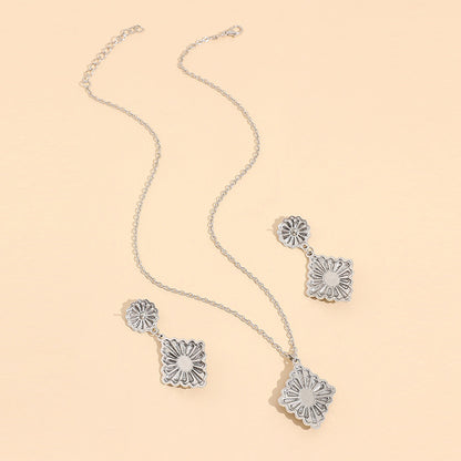 Delicate Artisan Silver Set