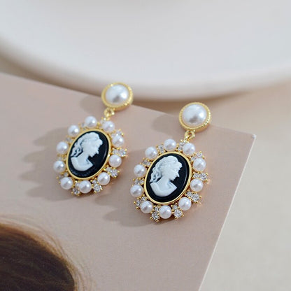 Vintage Handmade Pearl Earring