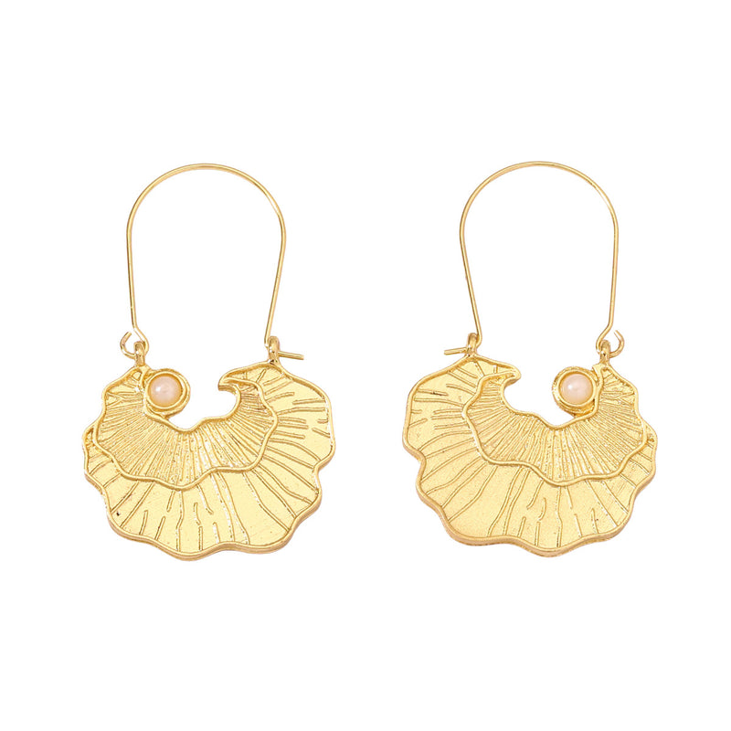 Classic Gold Earring with Timeless Appeal