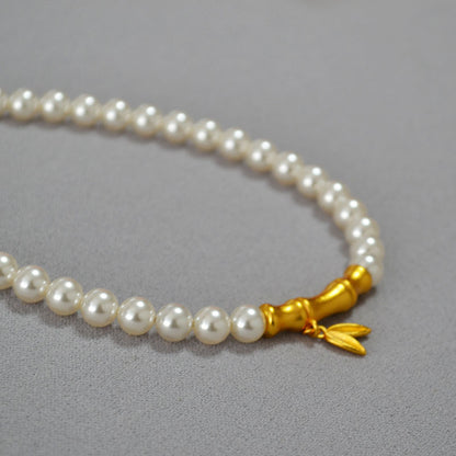 Delicate Artisan Gold Necklace