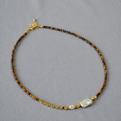 Vintage Handmade Pearl Necklace