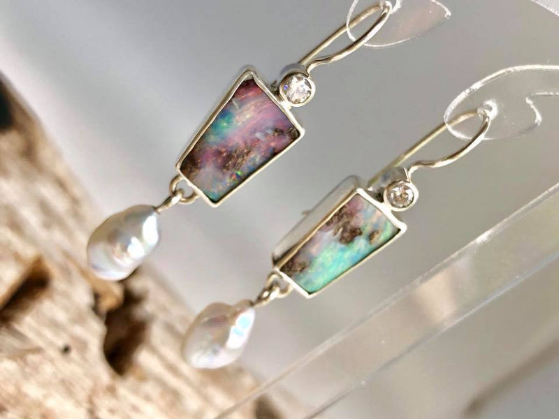 Vintage Handmade Pearl Earring