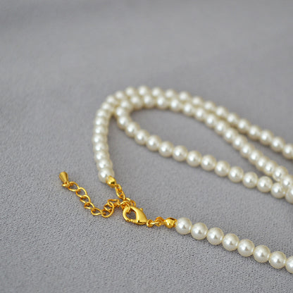 Delicate Artisan Pearl Necklace