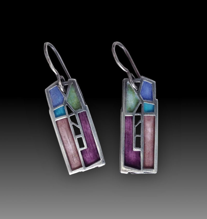 Vintage Handmade Silver Earring