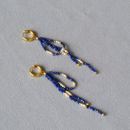Delicate Artisan Pearl Earring
