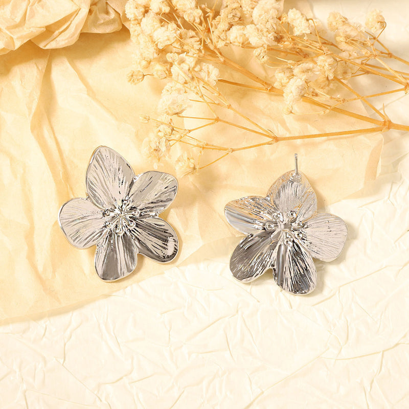 Vintage Handmade Silver Earring