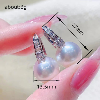 Delicate Artisan Pearl Earring
