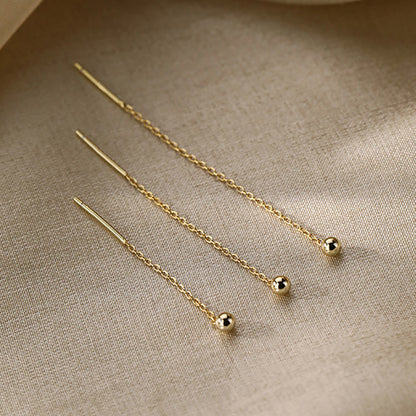 Vintage Handmade Gold Earring