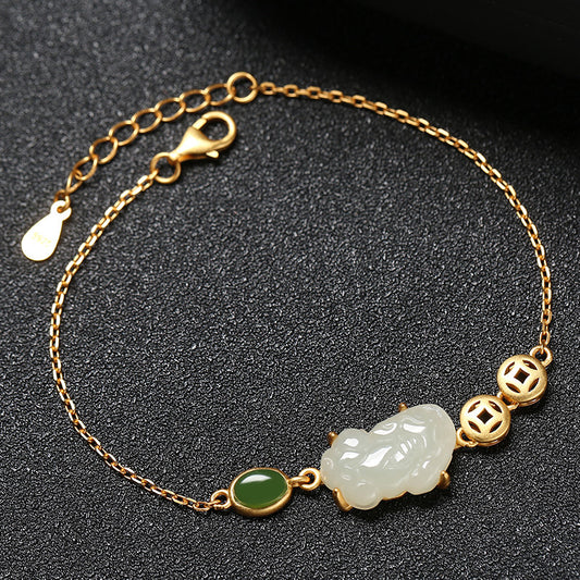 Delicate Artisan Silver Bracelet