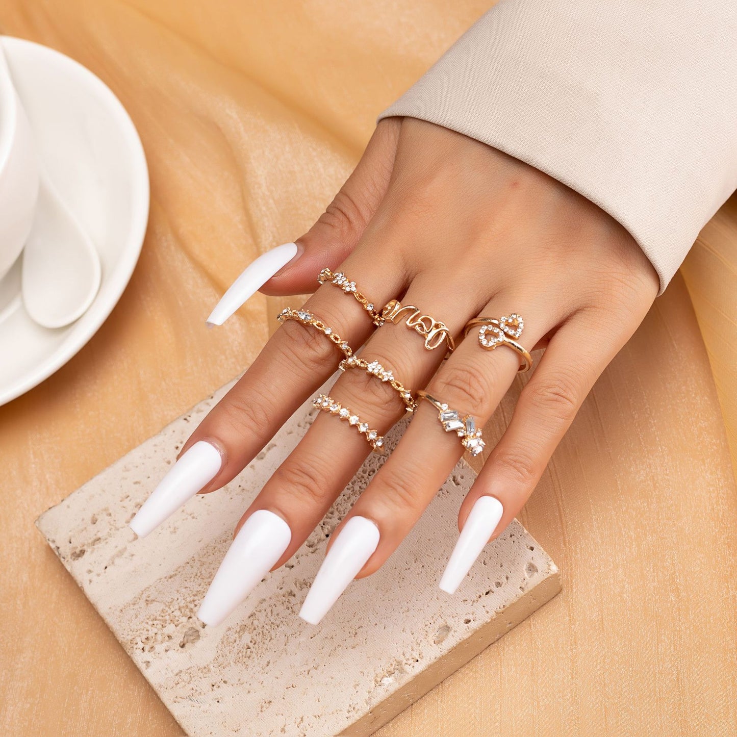 Beautiful Gold Ring with Unique Style