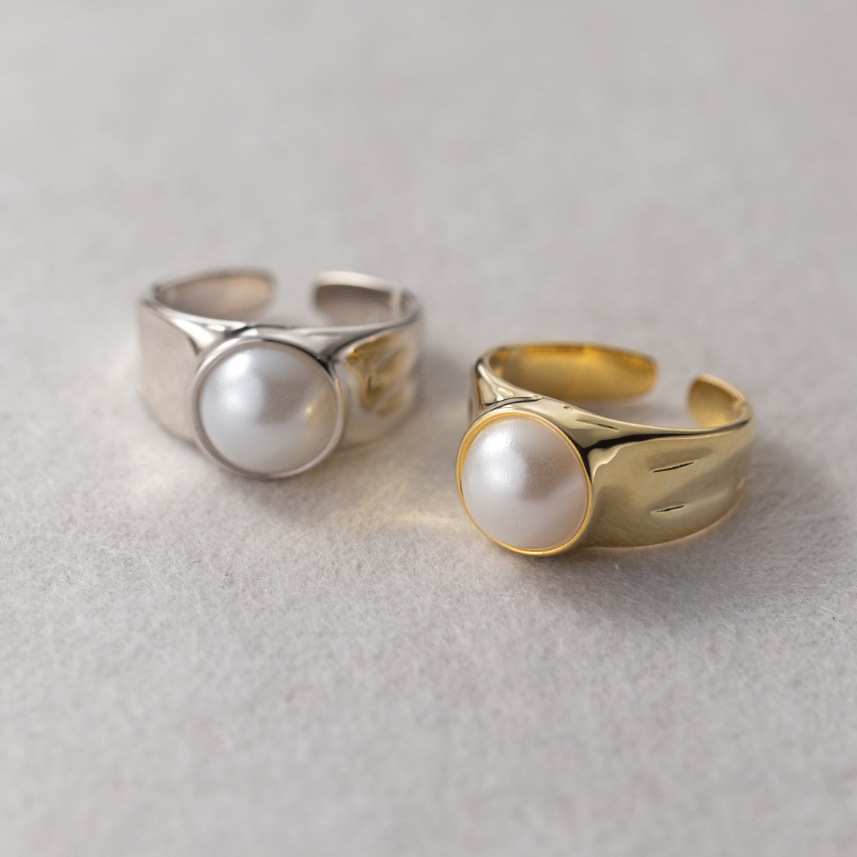 Vintage Handmade Pearl Ring