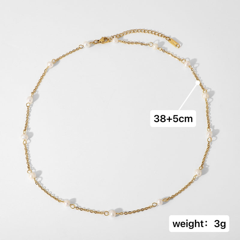 Vintage Handmade Pearl Chain