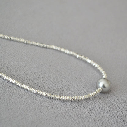 Classic Silver Necklace with Timeless Appeal