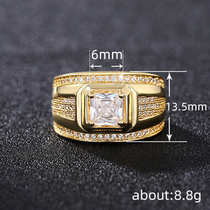 Beautiful Gold Ring with Unique Style