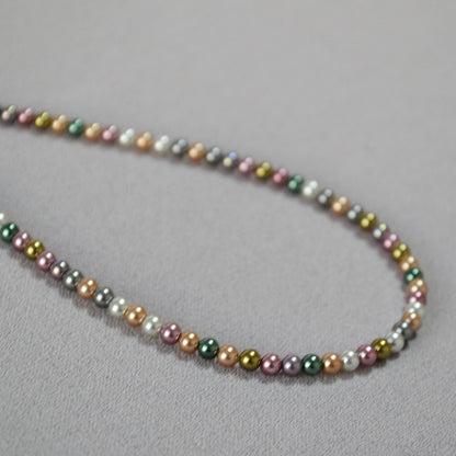 Delicate Artisan Pearl Necklace