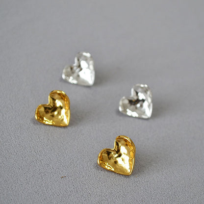 Delicate Artisan Gold Earring