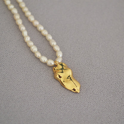 Delicate Artisan Gold Necklace