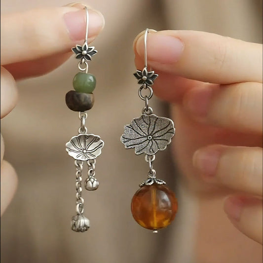 Delicate Artisan Silver Earring