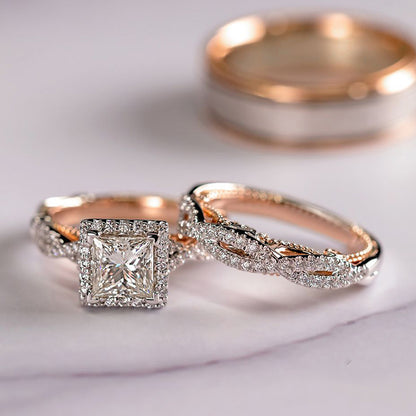 Vintage Handmade Gold Set