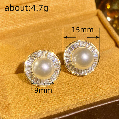 Delicate Artisan Pearl Earring