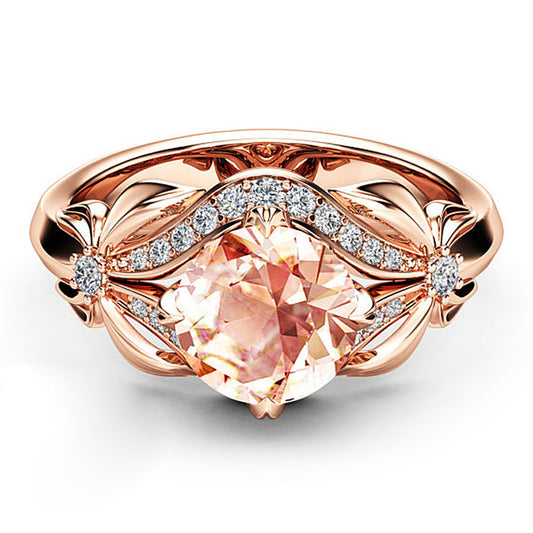 Delicate Artisan Gold Ring