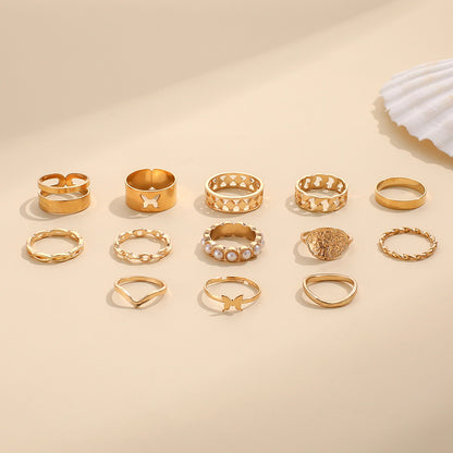 Delicate Artisan Pearl Ring