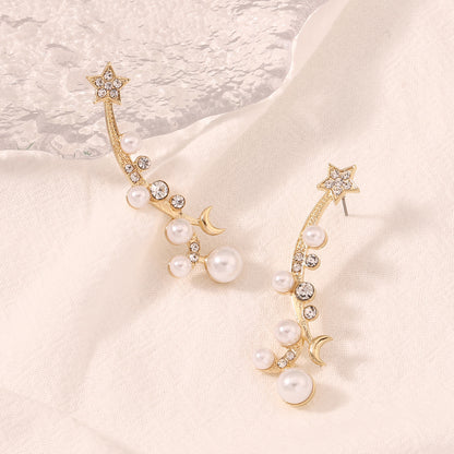 Beautiful Pearl Earring with Unique Style