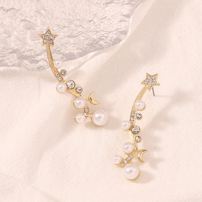 Beautiful Pearl Earring with Unique Style