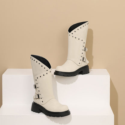 Chic Orthopedic Boots with Unique Design
