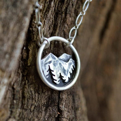 Vintage Handmade Silver Necklace