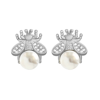 Delicate Artisan Pearl Earring