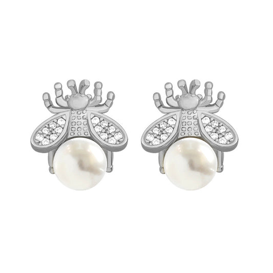 Delicate Artisan Pearl Earring