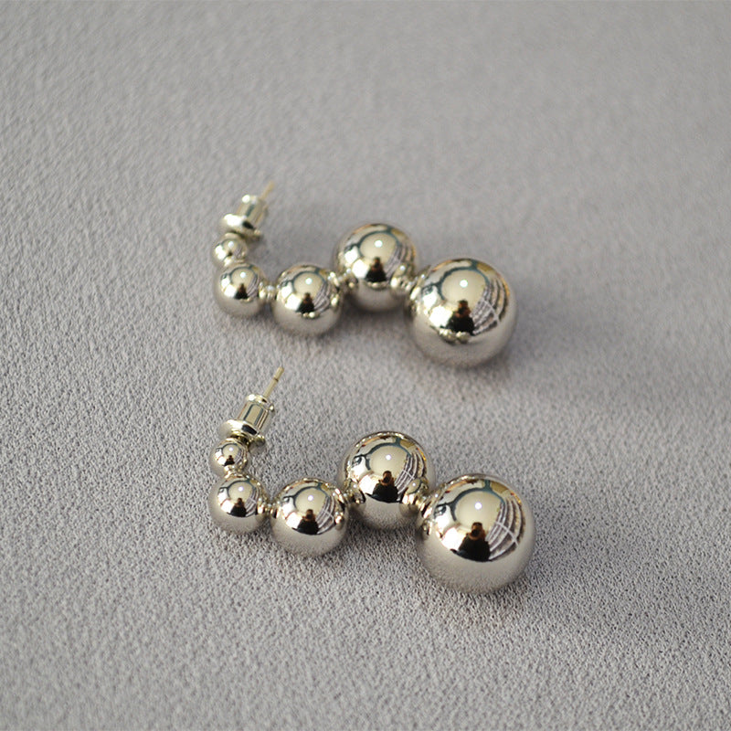 Beautiful Silver Earring with Unique Style