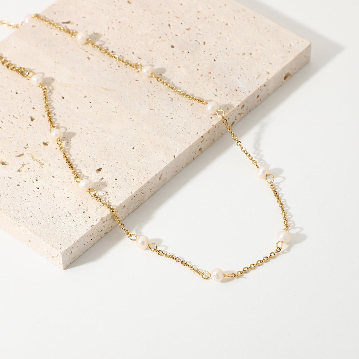 Vintage Handmade Pearl Chain