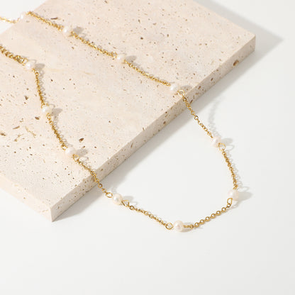 Vintage Handmade Pearl Chain