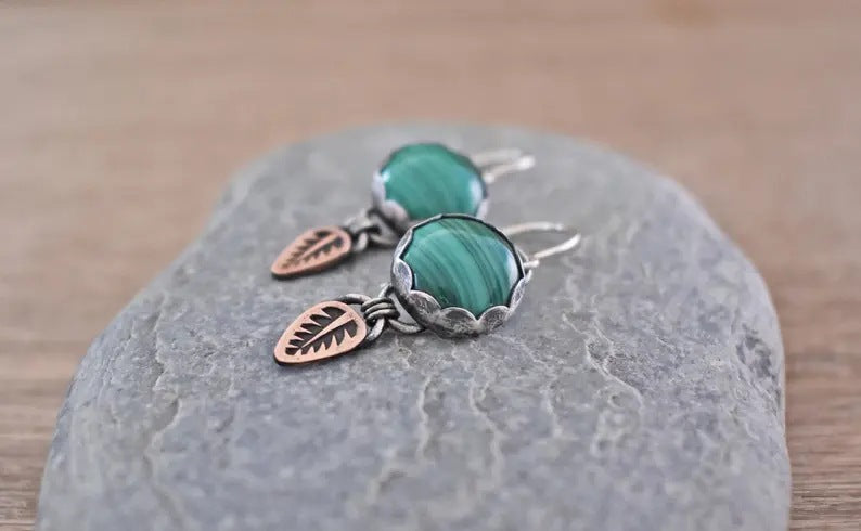 Vintage Handmade Silver Earring