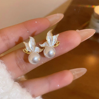 Vintage Handmade Pearl Earring