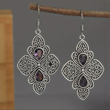 Vintage Handmade Silver Earring