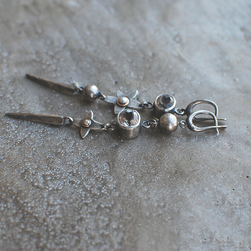 Beautiful Silver Earring with Unique Style