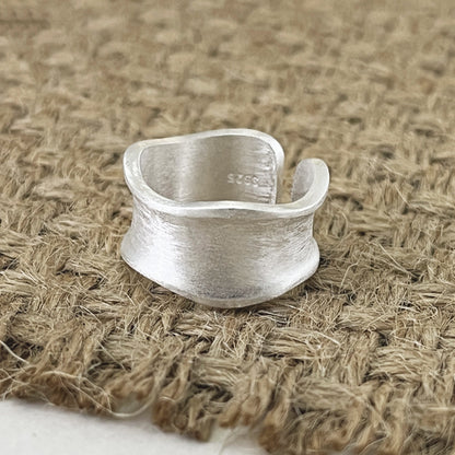 Delicate Artisan Gold Ring