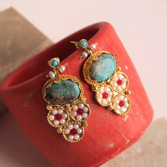 Stunning Pearl Earring for Daily Wear