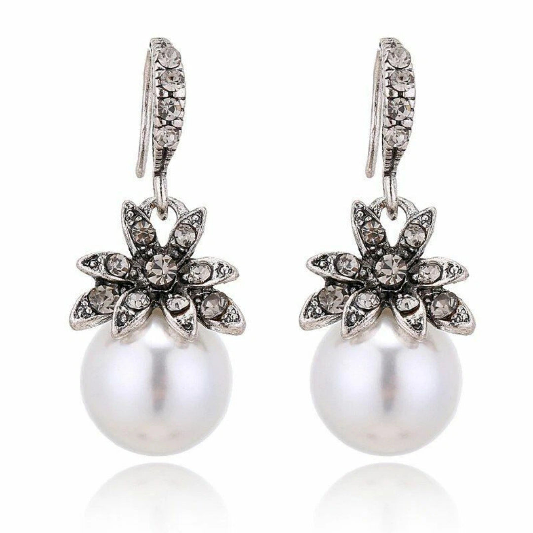 Delicate Artisan Pearl Earring