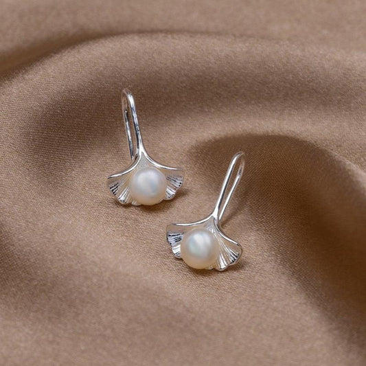 Delicate Artisan Pearl Earring