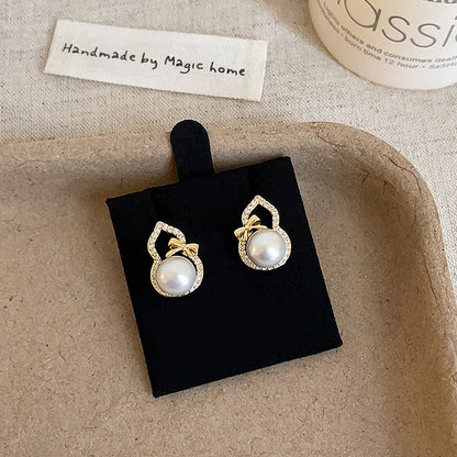 Delicate Artisan Pearl Earring