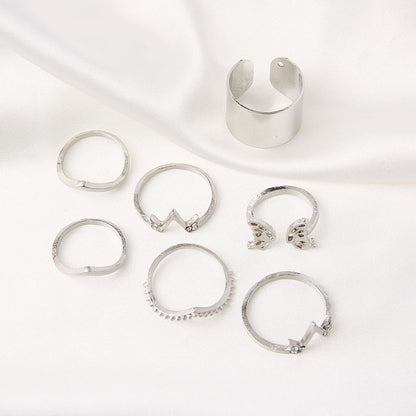 Beautiful Silver Set with Unique Style