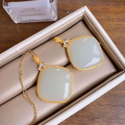 Vintage Handmade Gold Necklace