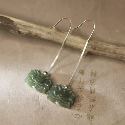 Vintage Handmade Silver Earring