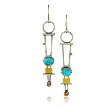 Delicate Artisan Silver Earring