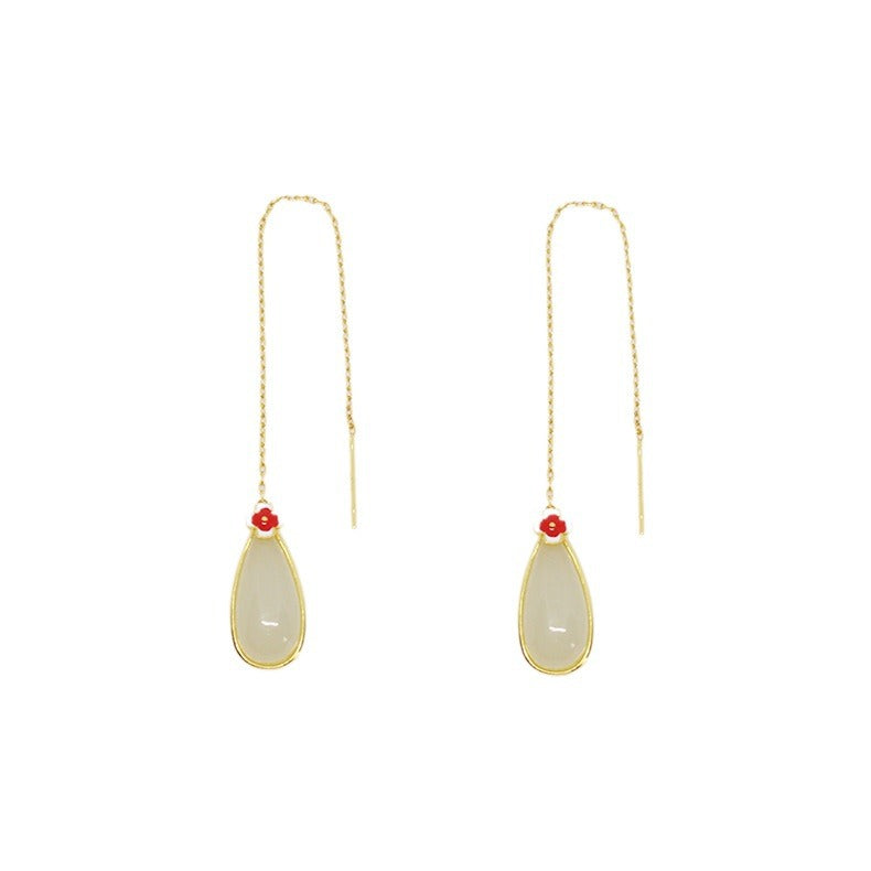 Vintage Handmade Gold Earring