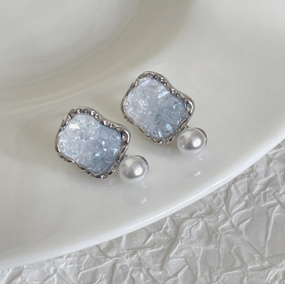 Delicate Artisan Pearl Earring